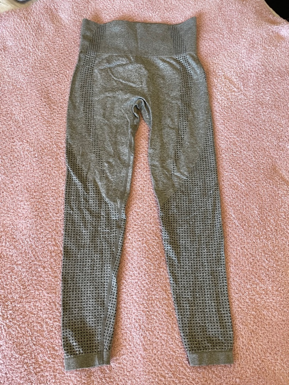 High-Waist women’s Seamless Gray Leggings